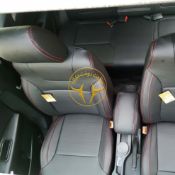 روکش چرم مشکی دوخت قرمز جک اس 3