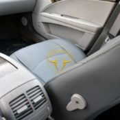 روکش چرم طوسی بنز ای 350