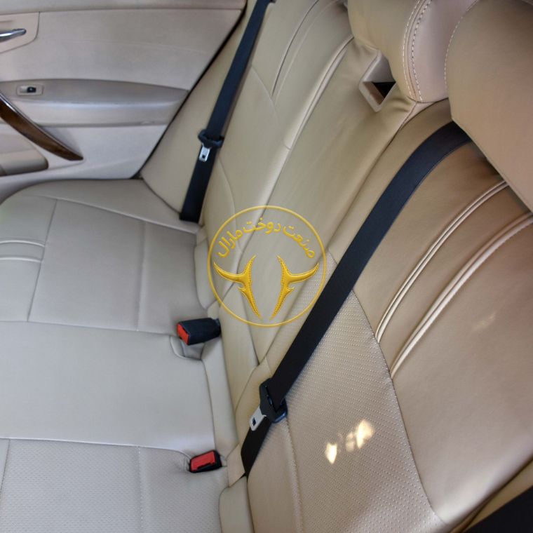 روکش چرم کرم BMW X3