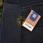 روکش وسط کتان بغل پارچه مشکی 206 و 207