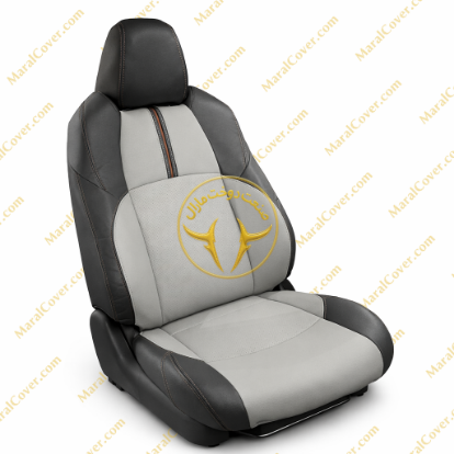 روکش چرم مشکی و طوسی راوفور Rav4 2025