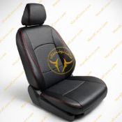 روکش چرم مشکی نوار قرمز کرولا هیبرید 2023 لوین